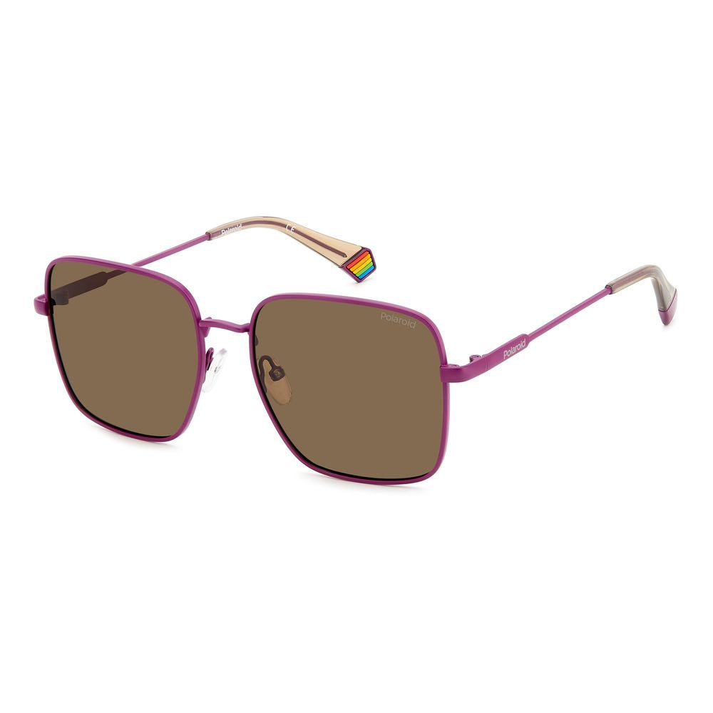 Polaroid Lilac Metal Sunglasses