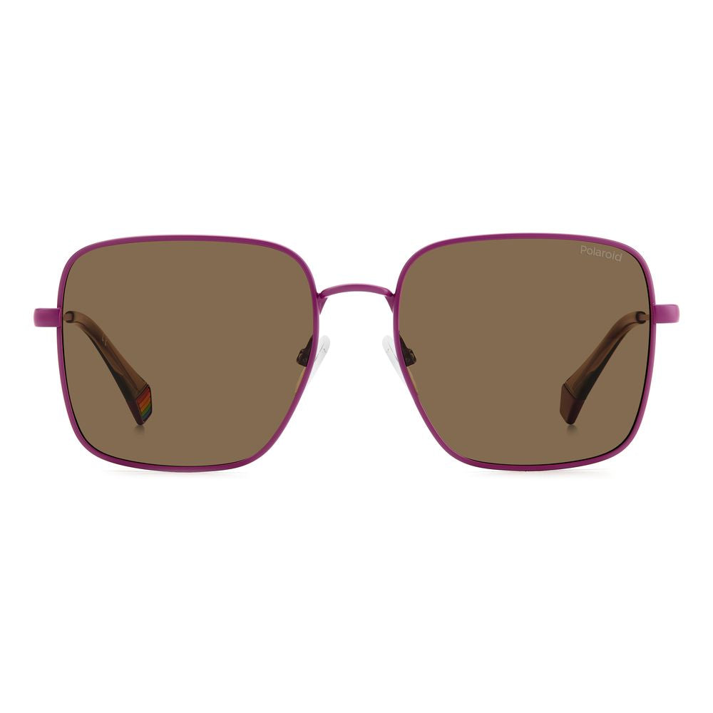 Polaroid Lilac Metal Sunglasses