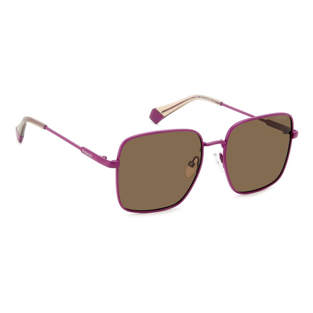 Polaroid Lilac Metal Sunglasses