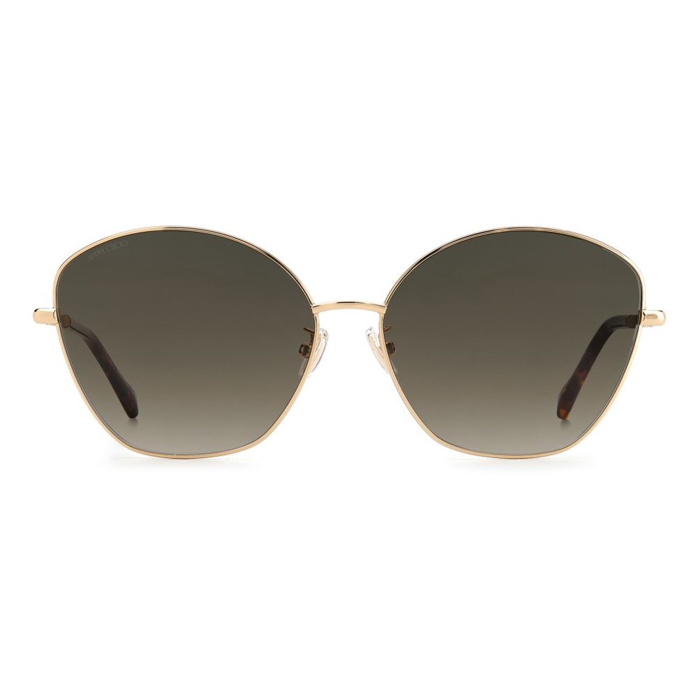 Jimmy Choo Sonnenbrille aus Goldmetall