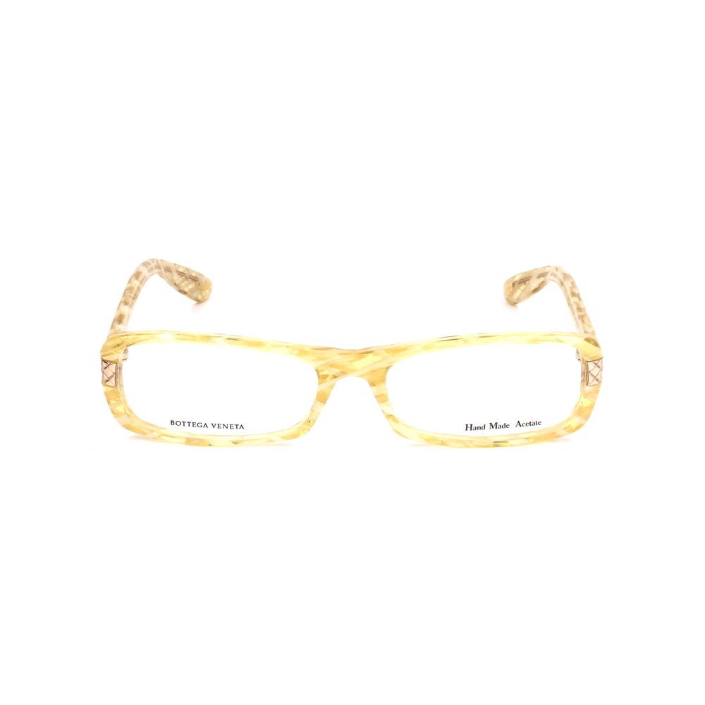 Bottega Veneta Yellow Acetate Optical Frames