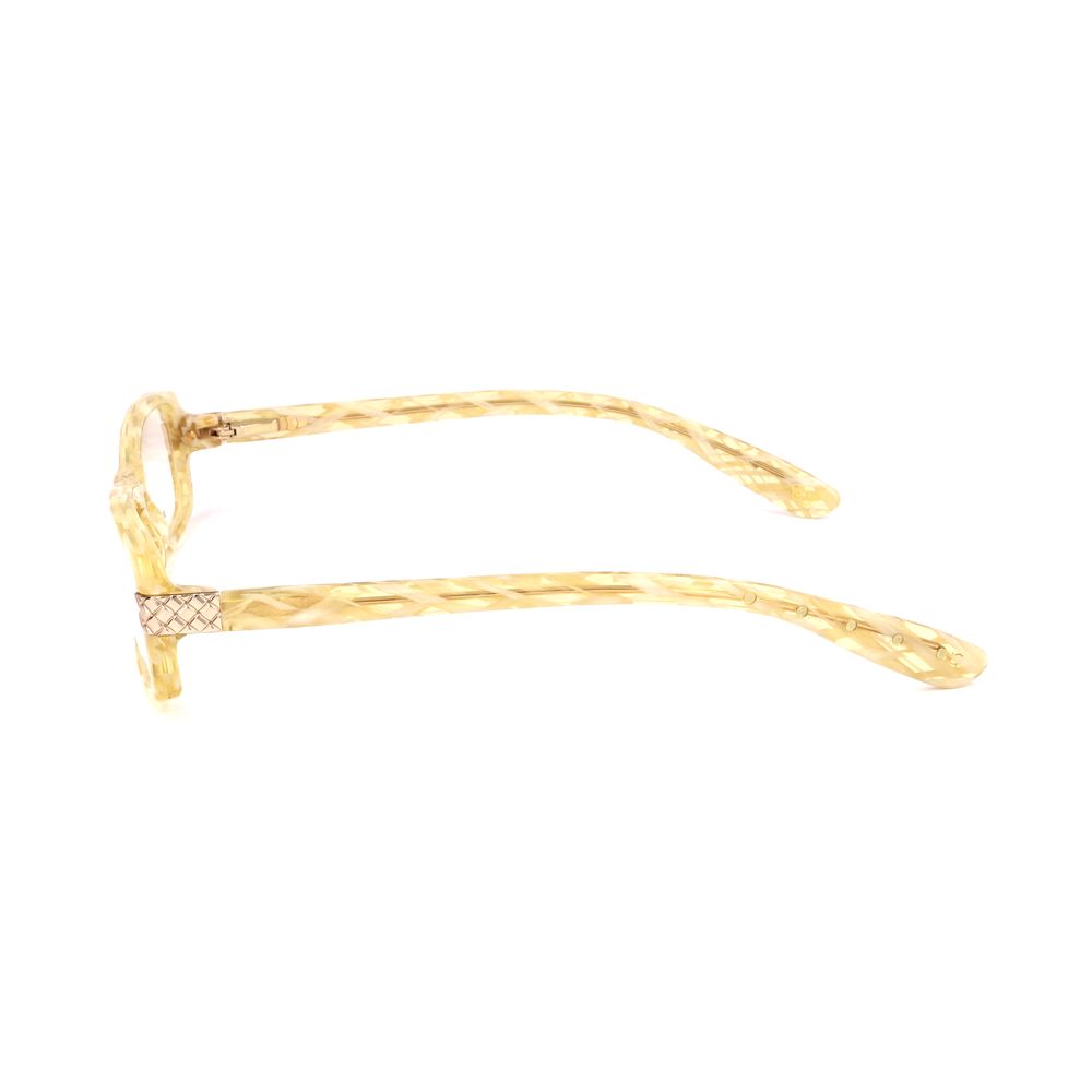 Bottega Veneta Yellow Acetate Optical Frames