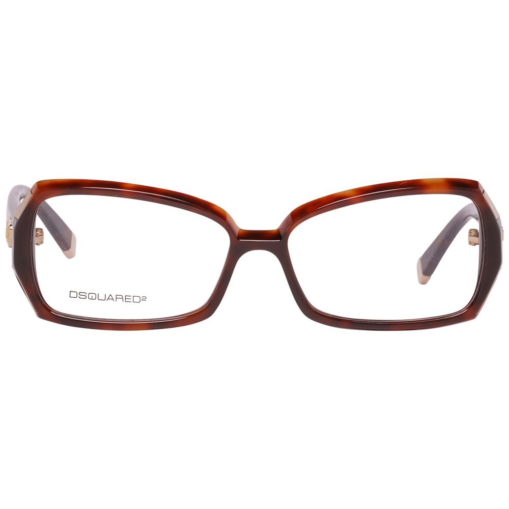 Dsquared² Braune Kunststoffbrillenfassung