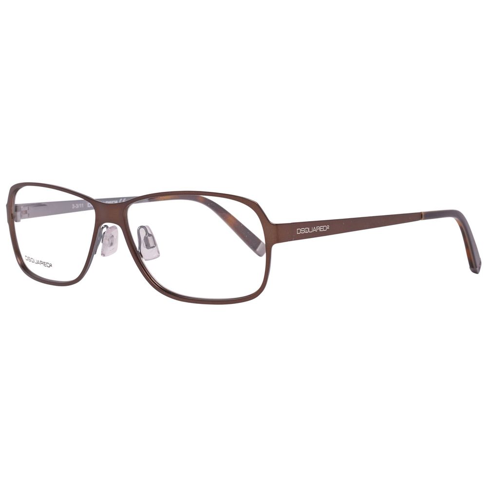 Dsquared² Braune Metallbrille (Gestelle)