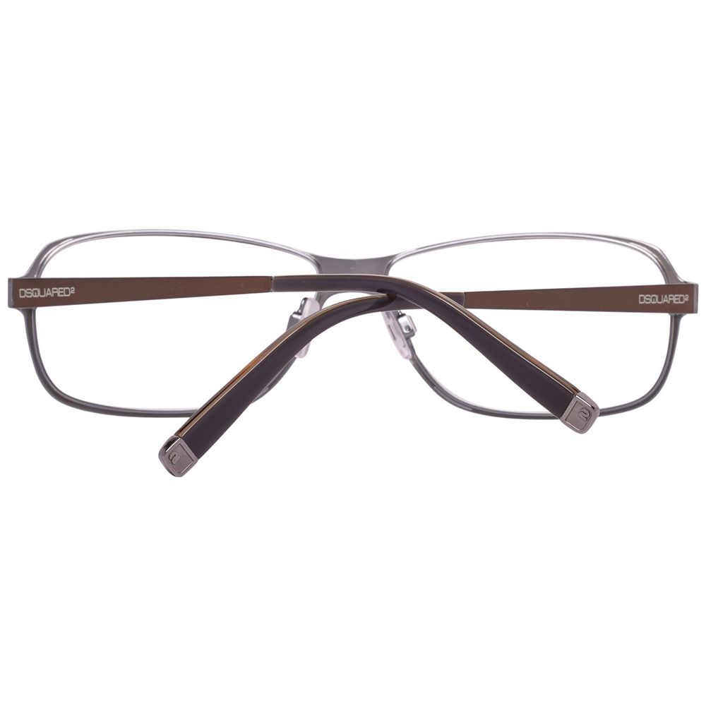 Dsquared² Braune Metallbrille (Gestelle)