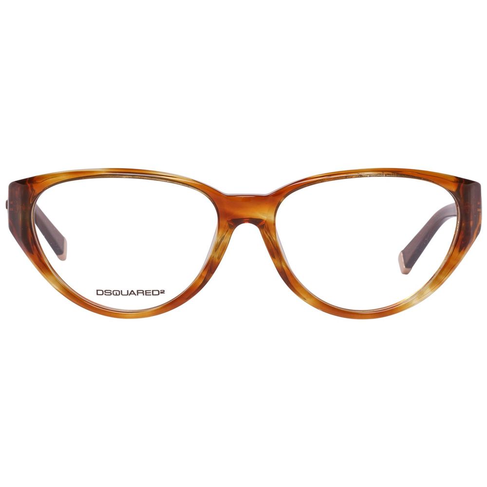 Dsquared² Braune Kunststoffbrille (Fassung)