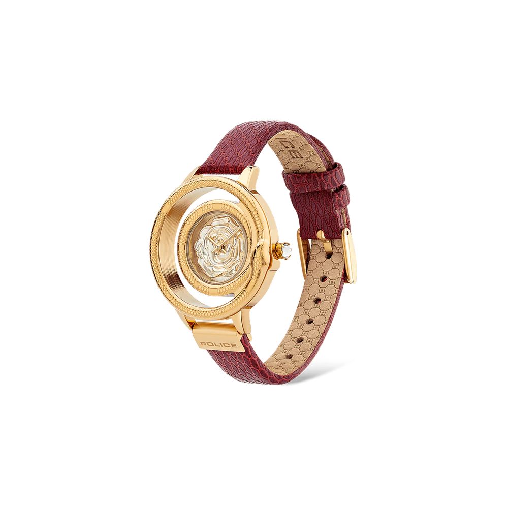 Police Multicolor Leder Armbanduhr