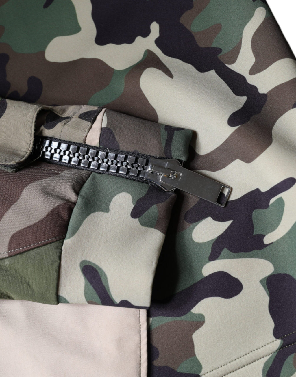 Dolce & Gabbana Multicolor Camouflage Hoodie Sweatshirt