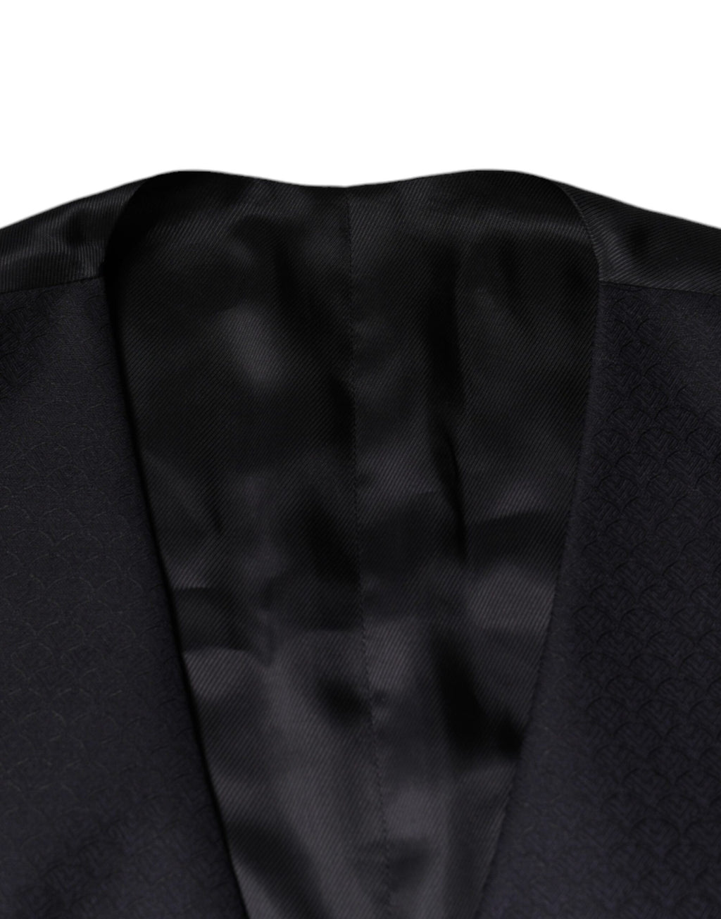 Dolce & Gabbana Black Wool Vest Dress Formal Waistcoat