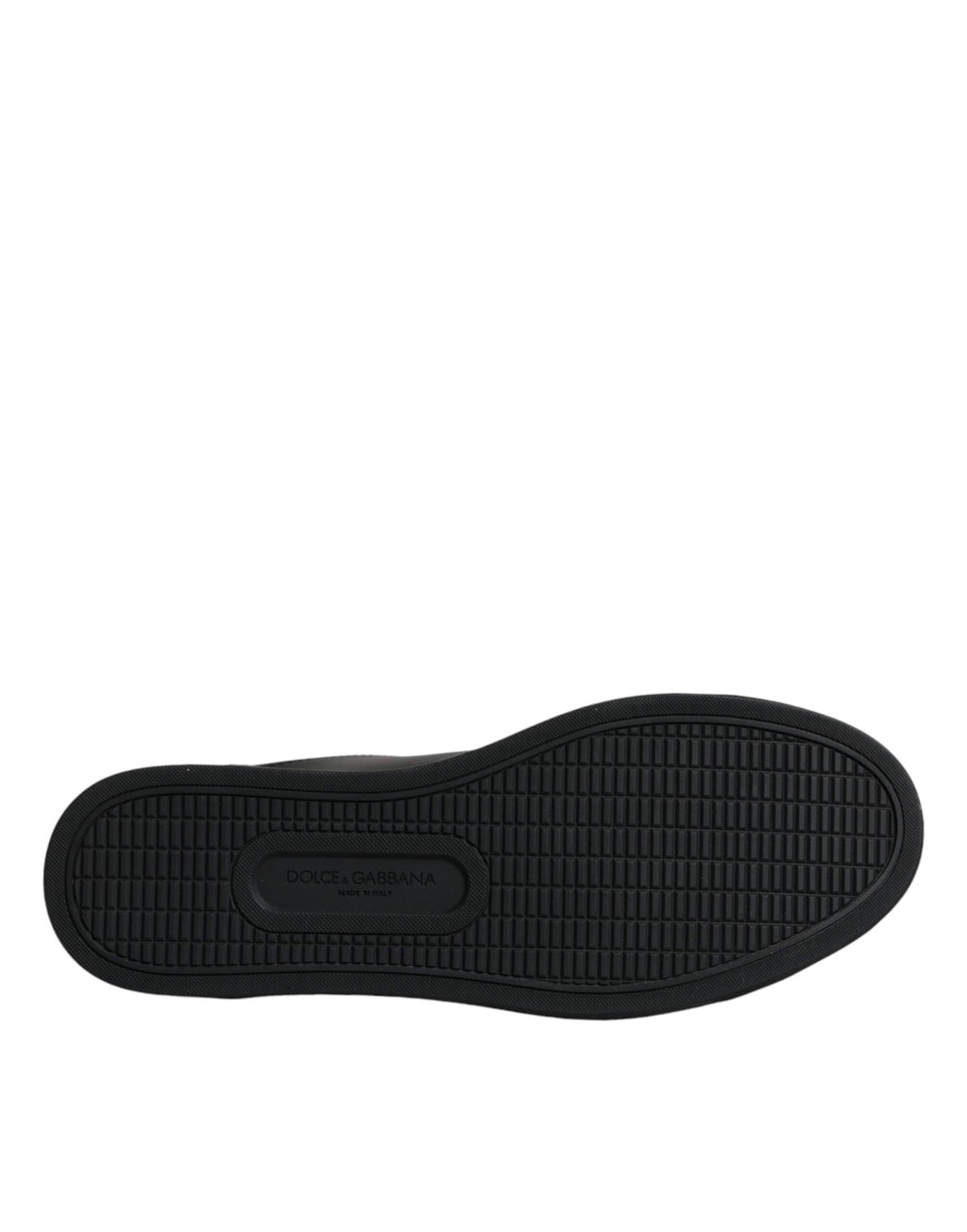 Dolce & Gabbana Black London Sacred Heart Men's Sneakers Shoes