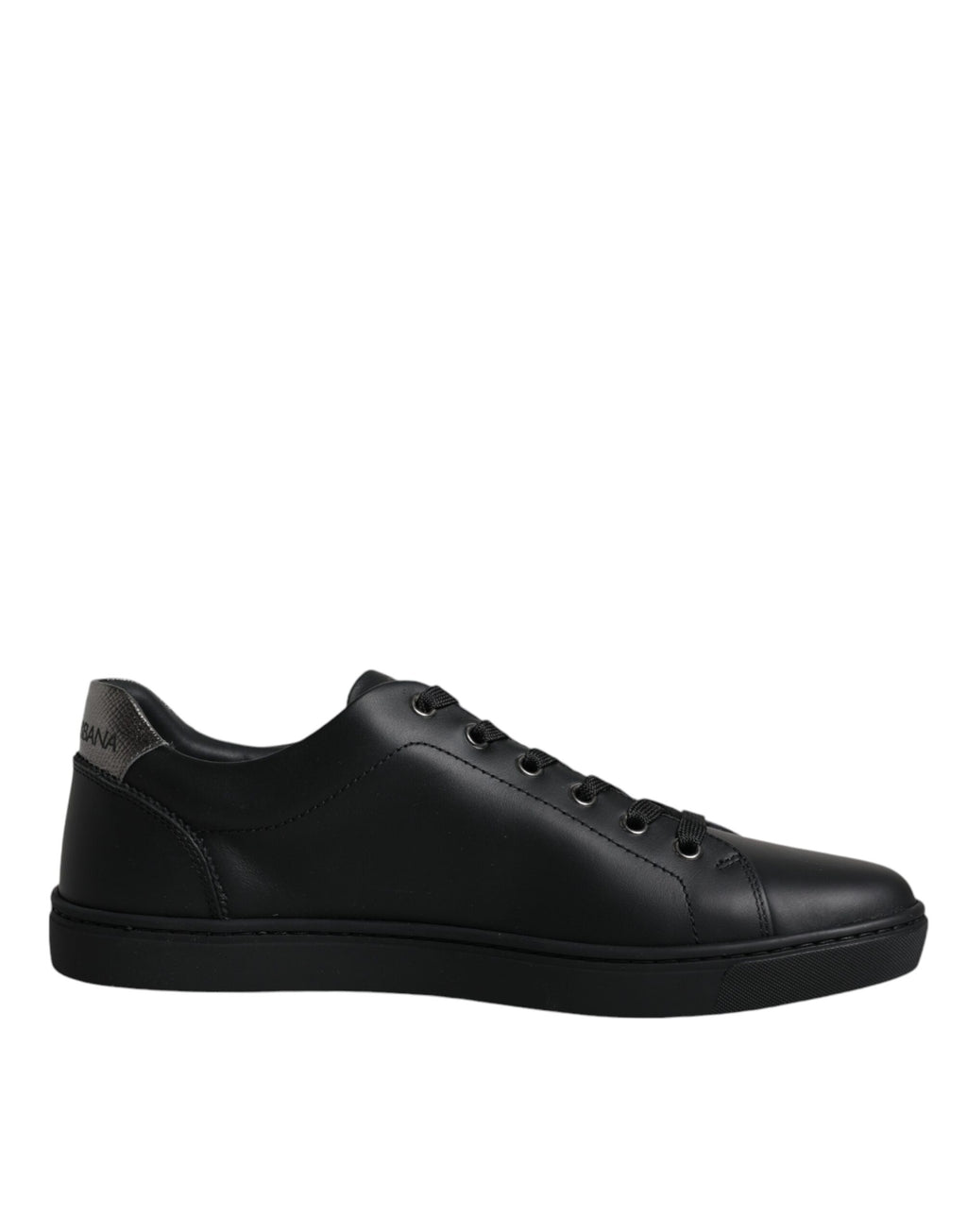 Dolce & Gabbana Black London Sacred Heart Men's Sneakers Shoes