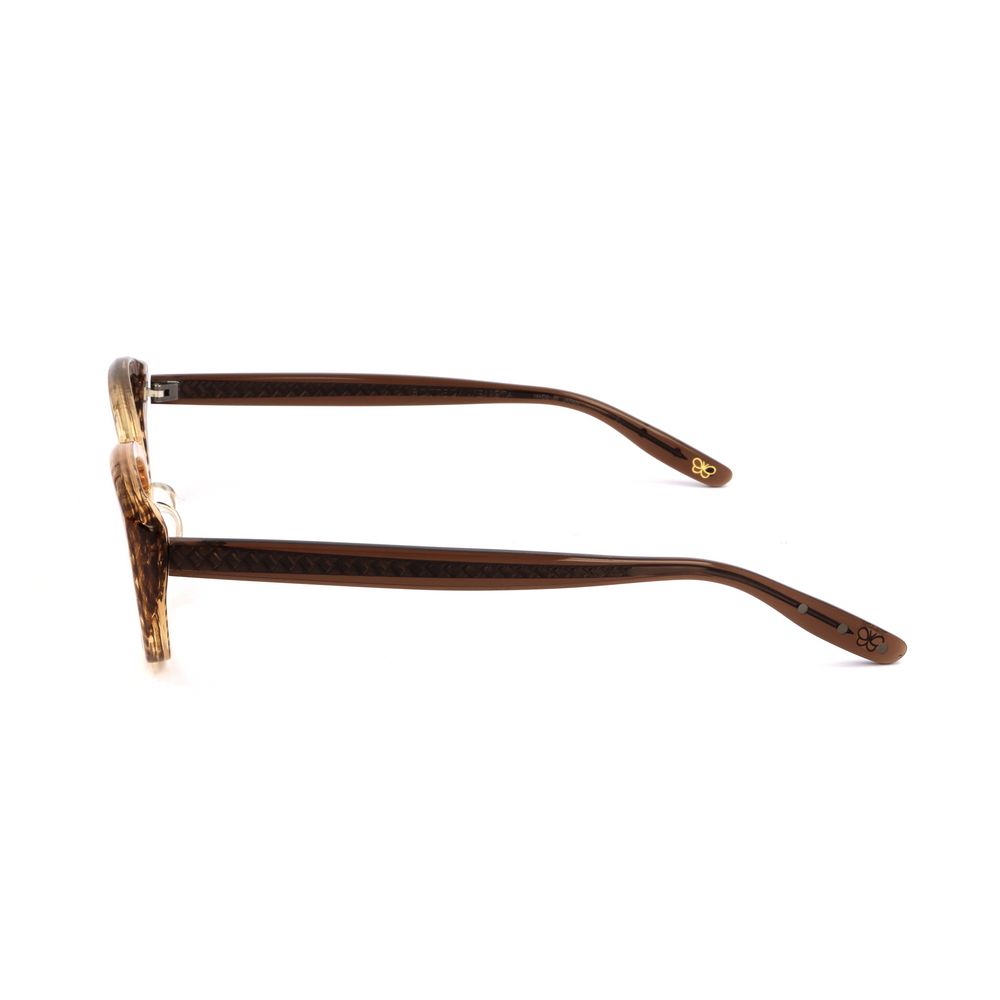 Bottega Veneta brown acetate optical frames