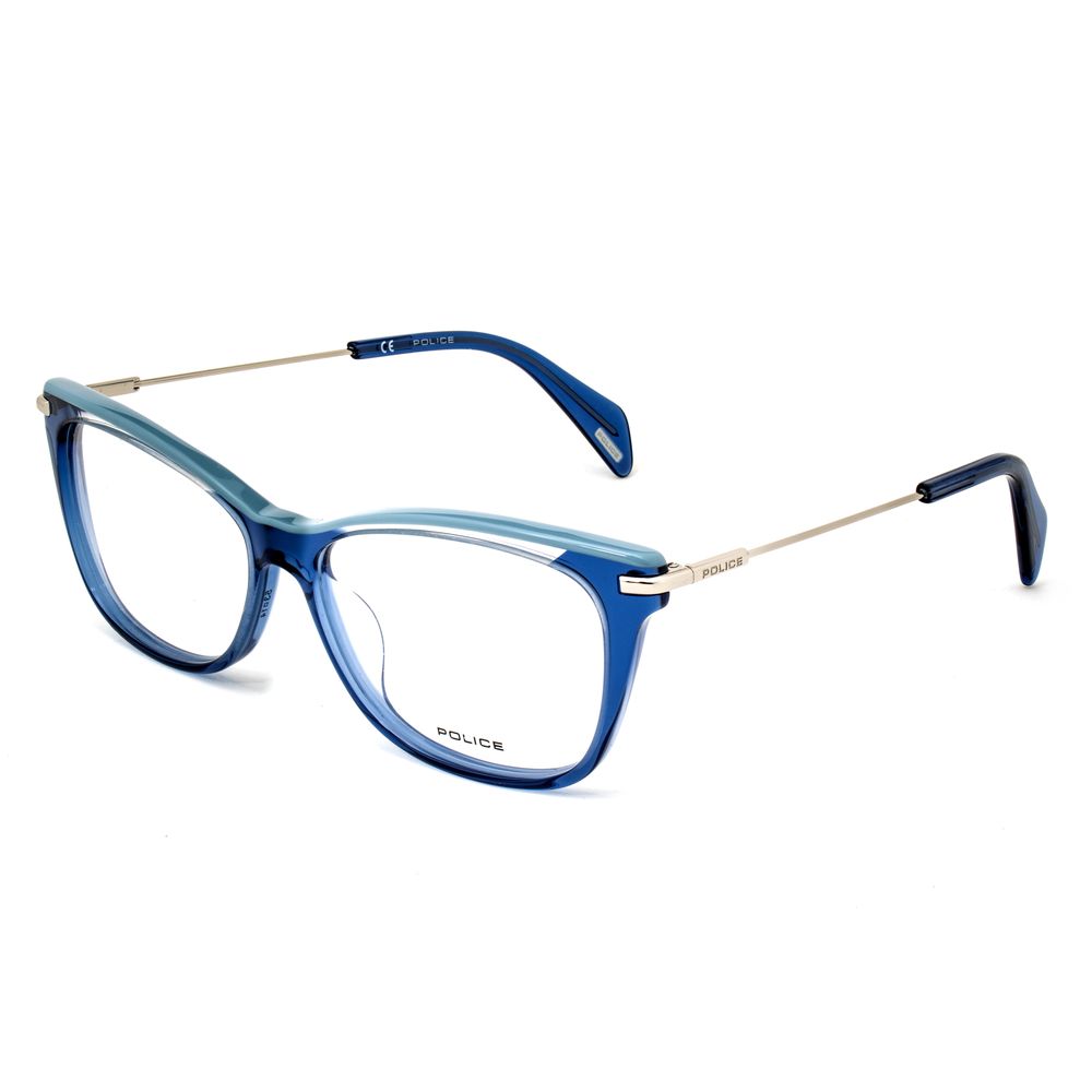 Police Blaue Acetat-Brille (Gestelle)