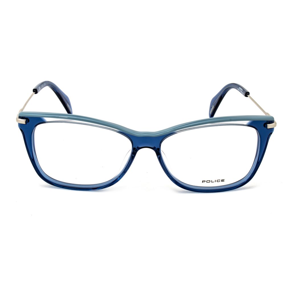 Police Blaue Acetat-Brille (Gestelle)