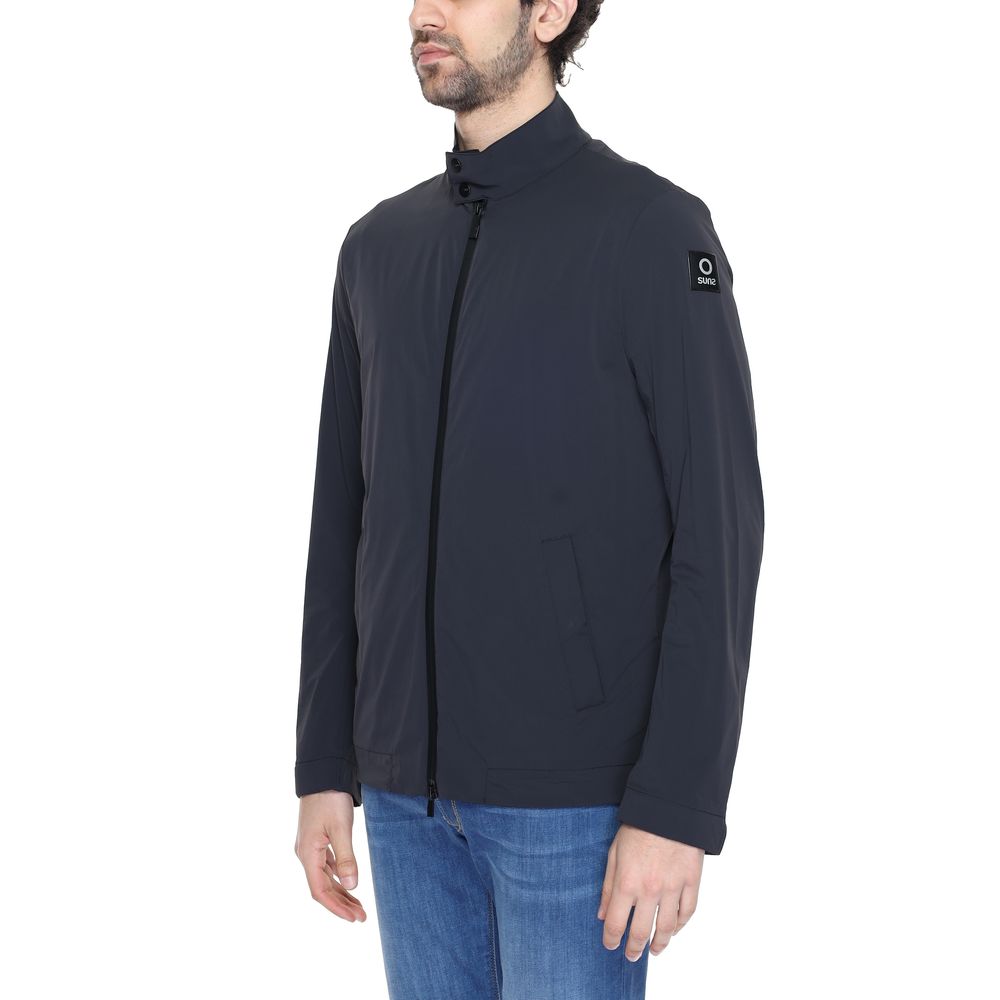 Suns Schwarze Nylon-Shell-Jacke