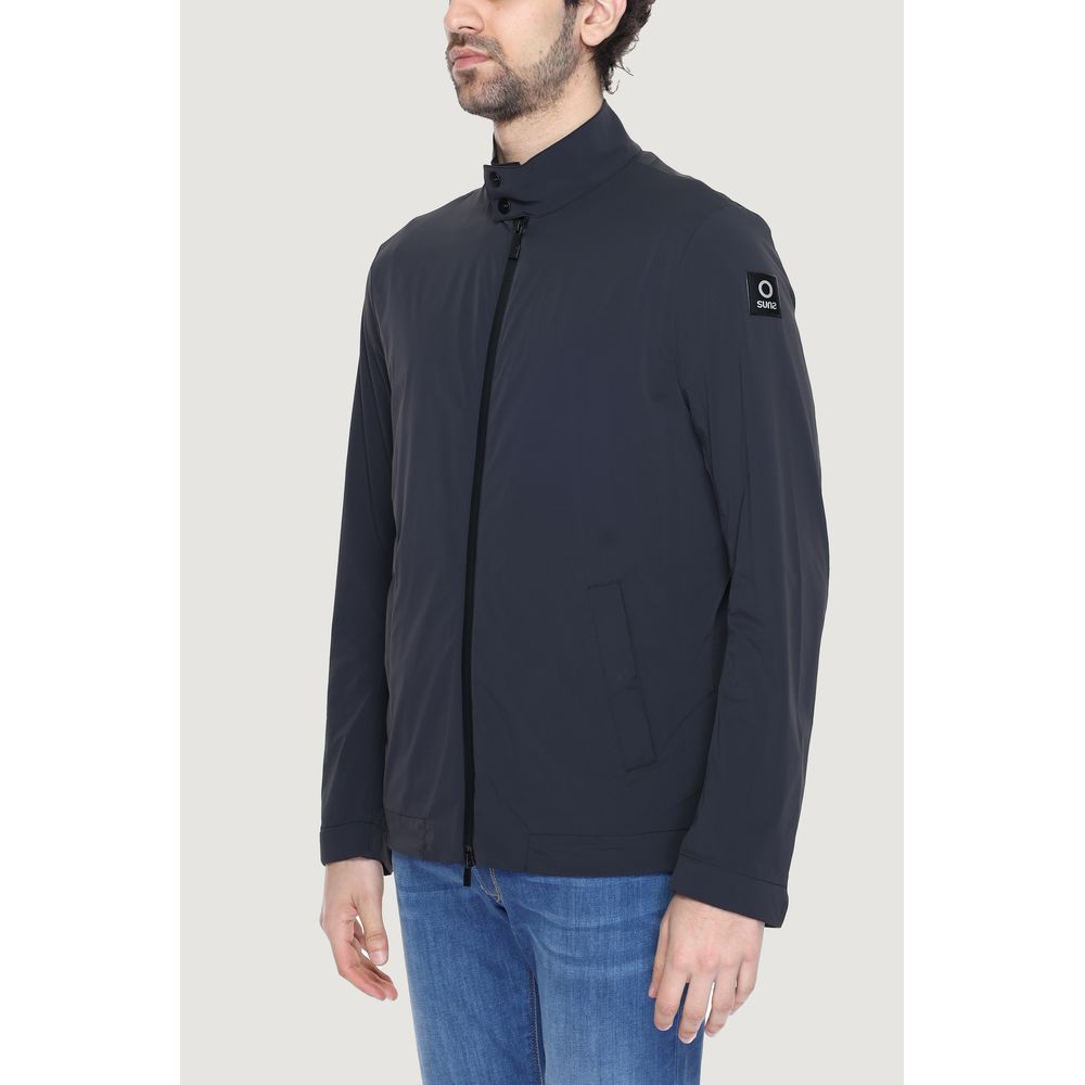Suns Schwarze Nylon-Shell-Jacke