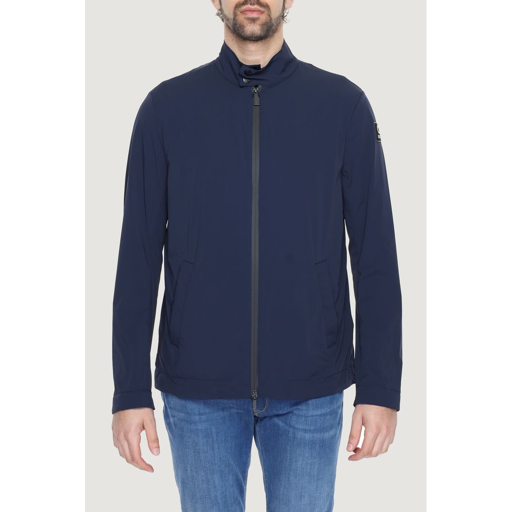 Suns Vollständige Nylonjacke in Blau
