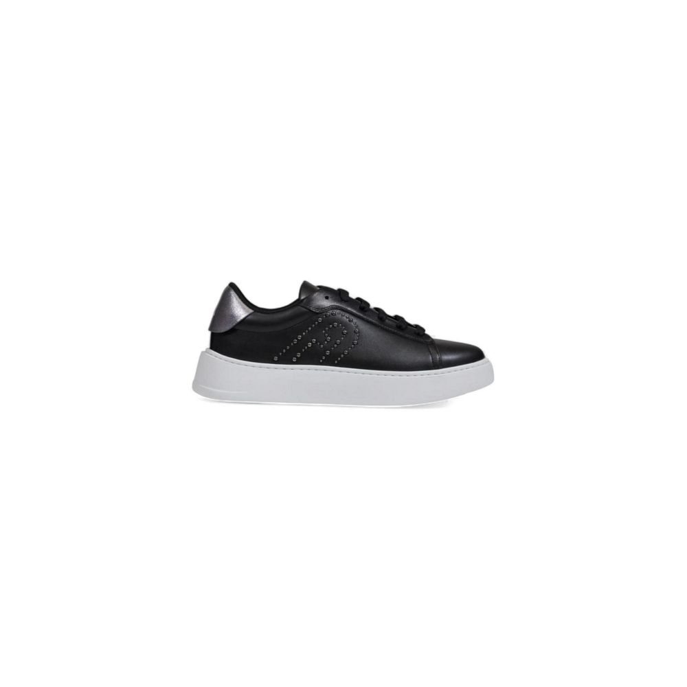 Furla Schwarze Low-Top-Sneaker aus Polyethylen