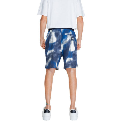 Armani Exchange Blaue Baumwoll-Bermudashorts