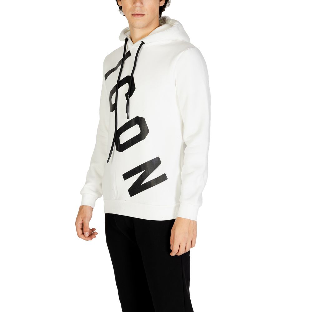 White Cotton Icon Hoodie
