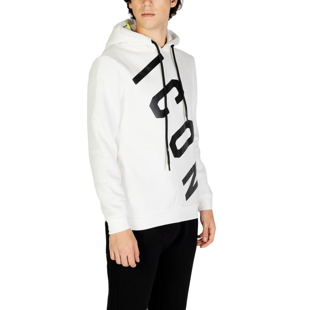 White Cotton Icon Hoodie