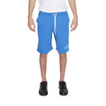 Icon Blaue Baumwoll-Bermudashorts
