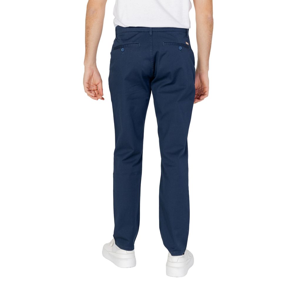 Armani Exchange Blaue Baumwoll-Freizeithose