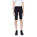 Icon Schwarze Baumwoll-Bermudashorts