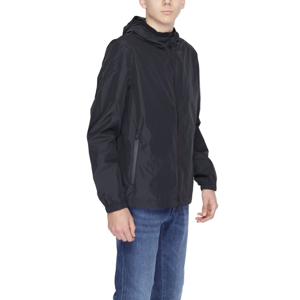 Suns Schwarze Shell-Jacke aus Polyester