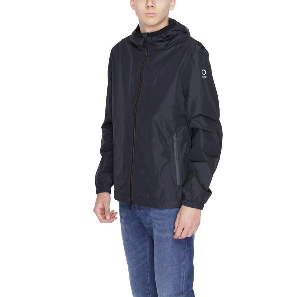 Suns Schwarze Shell-Jacke aus Polyester