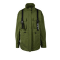 Love Moschino Grüner Parka aus Polyester