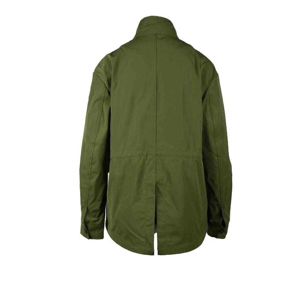 Love Moschino Grüner Parka aus Polyester