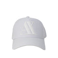 Armani Exchange White Cotton Cap (Baseball Cap)