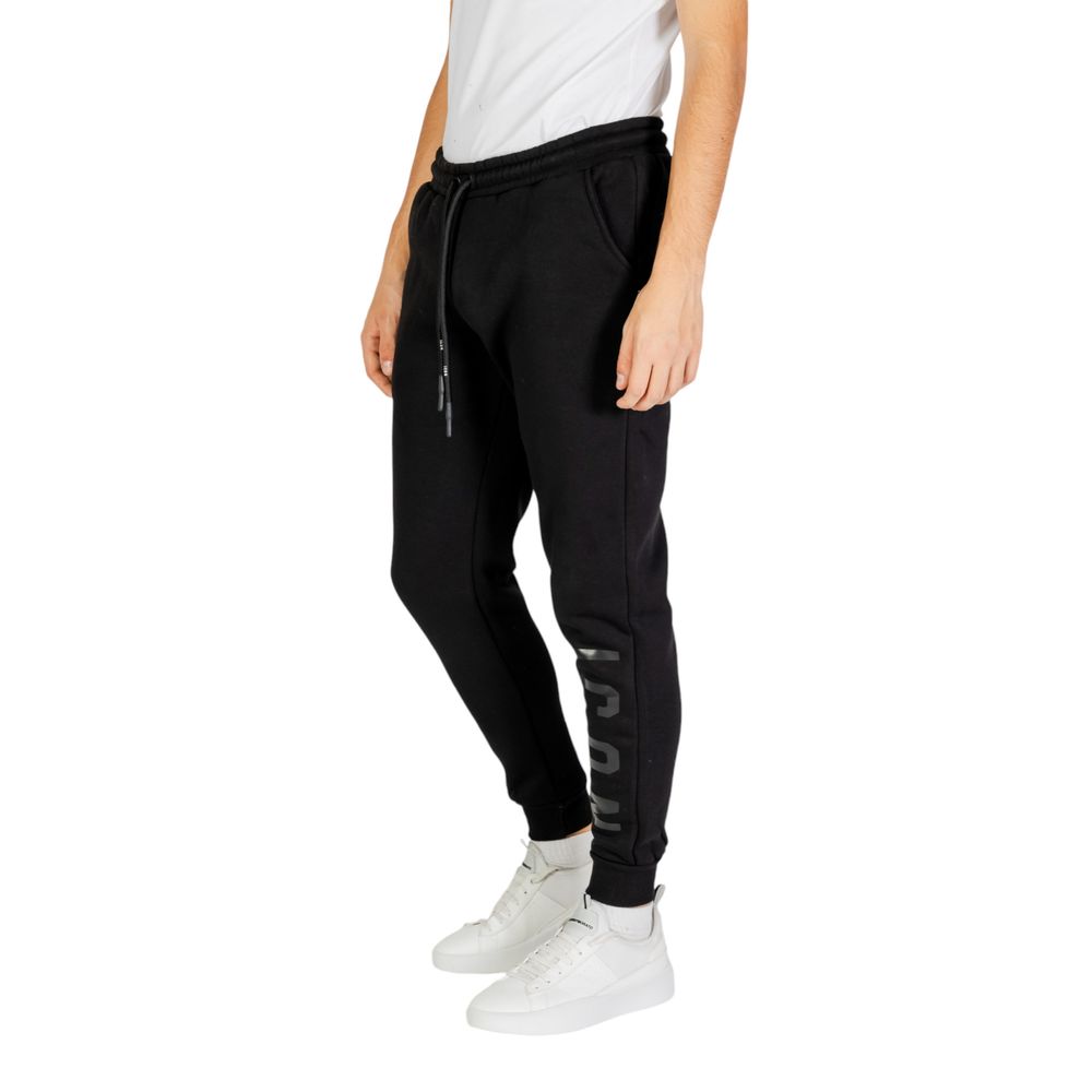 Icon Schwarze Baumwoll-Jogginghose (Trainingshose)