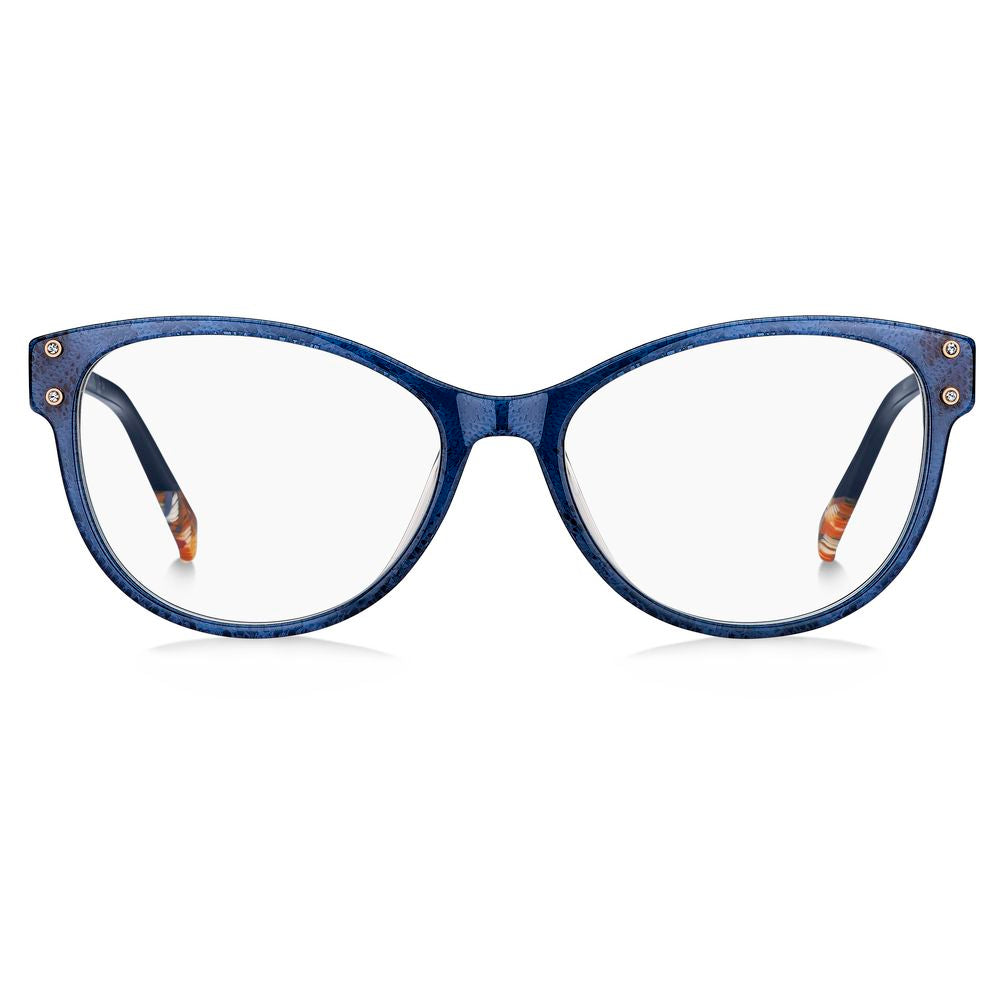 Missoni Blaue Acetat-Brillengestelle