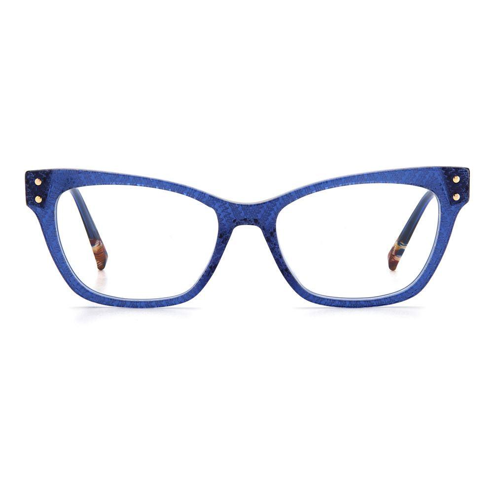 Missoni Blaue Acetat-Brillengestelle