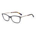 Missoni Blaue Acetat-Brille (Gestelle)