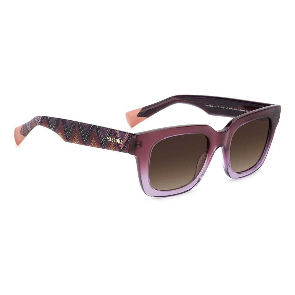 Missoni Violet Acetate Sunglasses