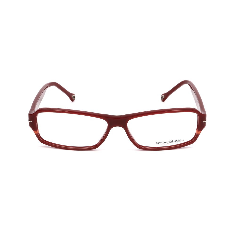 Ermenegildo Zegna Red Plastic Eyeglasses (Frames)