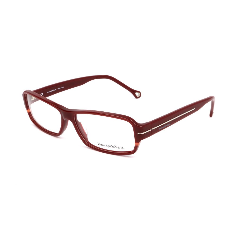 Ermenegildo Zegna Red Plastic Eyeglasses (Frames)