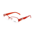 Emilio Pucci Orangefarbene Metallbrille (Gestelle)