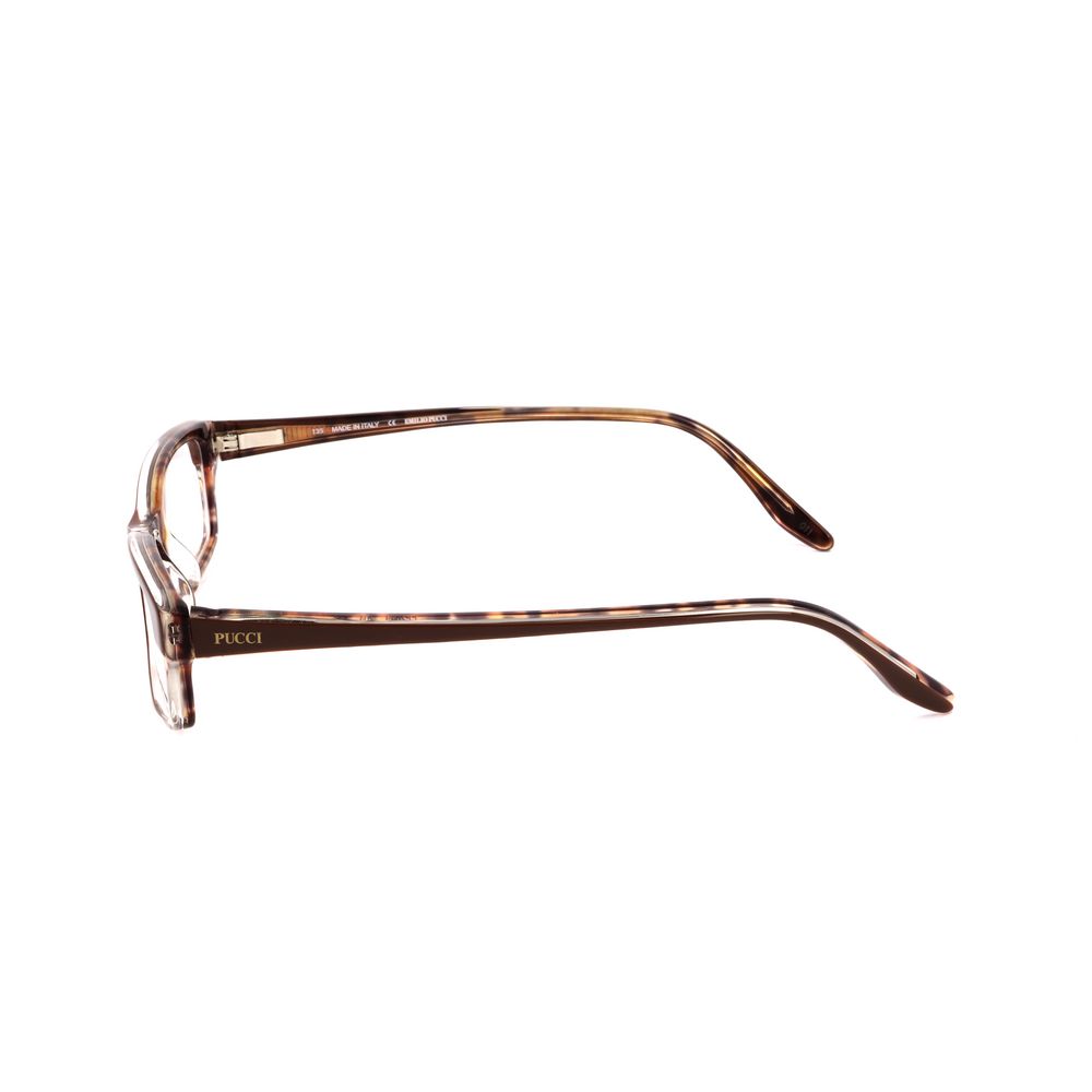Emilio Pucci Braune Kunststoffbrille (Gestelle)