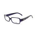 Emilio Pucci Blue Plastic Eyeglass Frames
