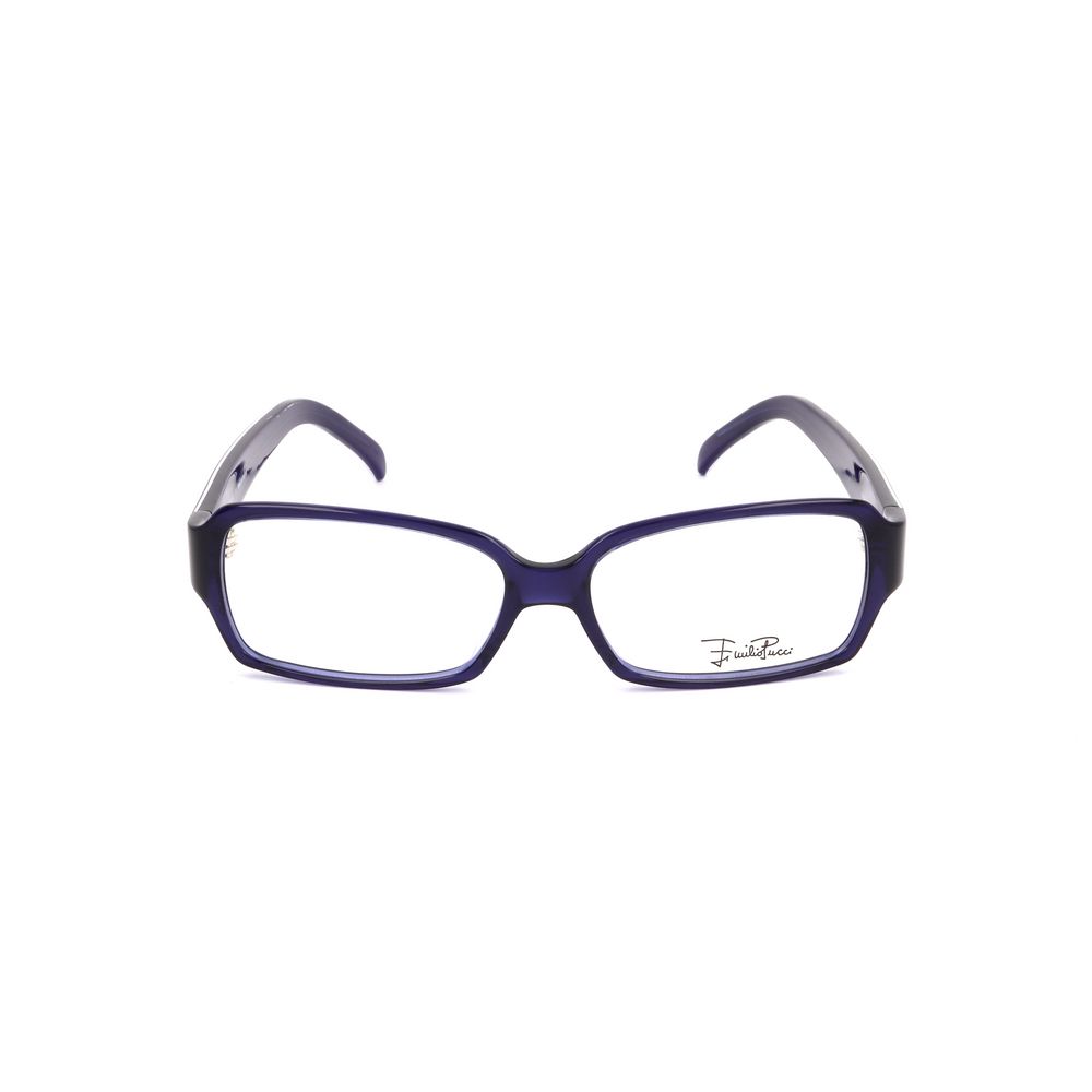 Emilio Pucci Blue Plastic Eyeglass Frames