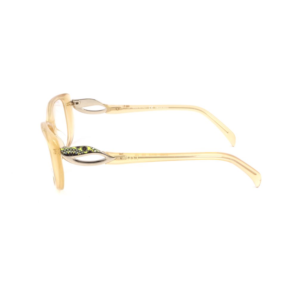 Emilio Pucci Orange Plastic Eyeglass Frames
