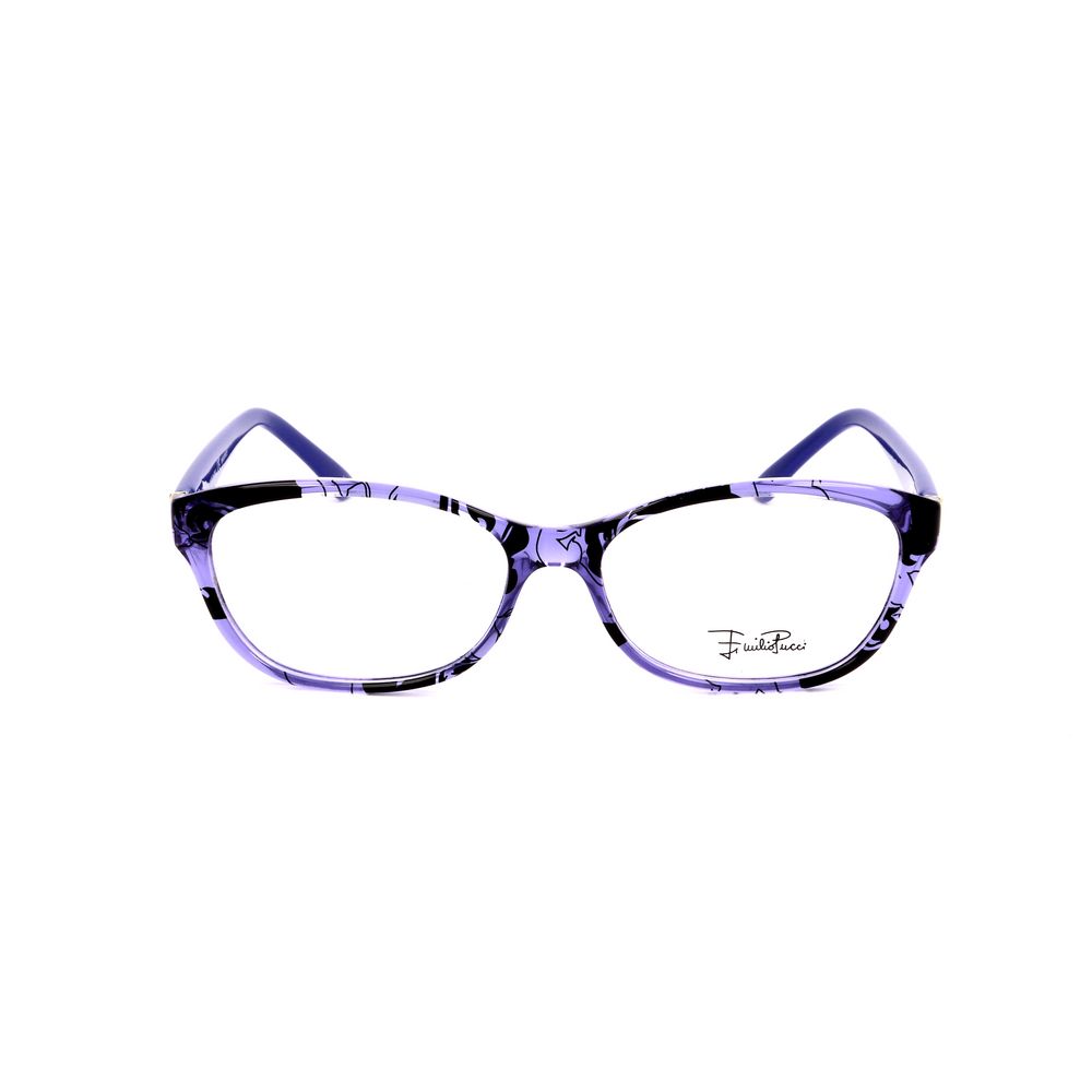 Emilio Pucci Blue Plastic Eyeglass Frames