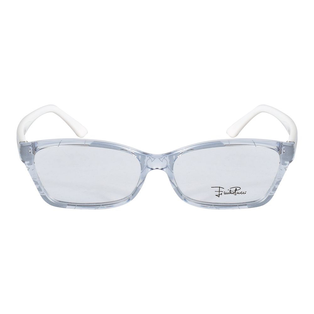 Emilio Pucci Transparente Kunststoff-Brillengestelle