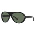 Ralph Lauren Schwarze Sonnenbrille aus Acetat