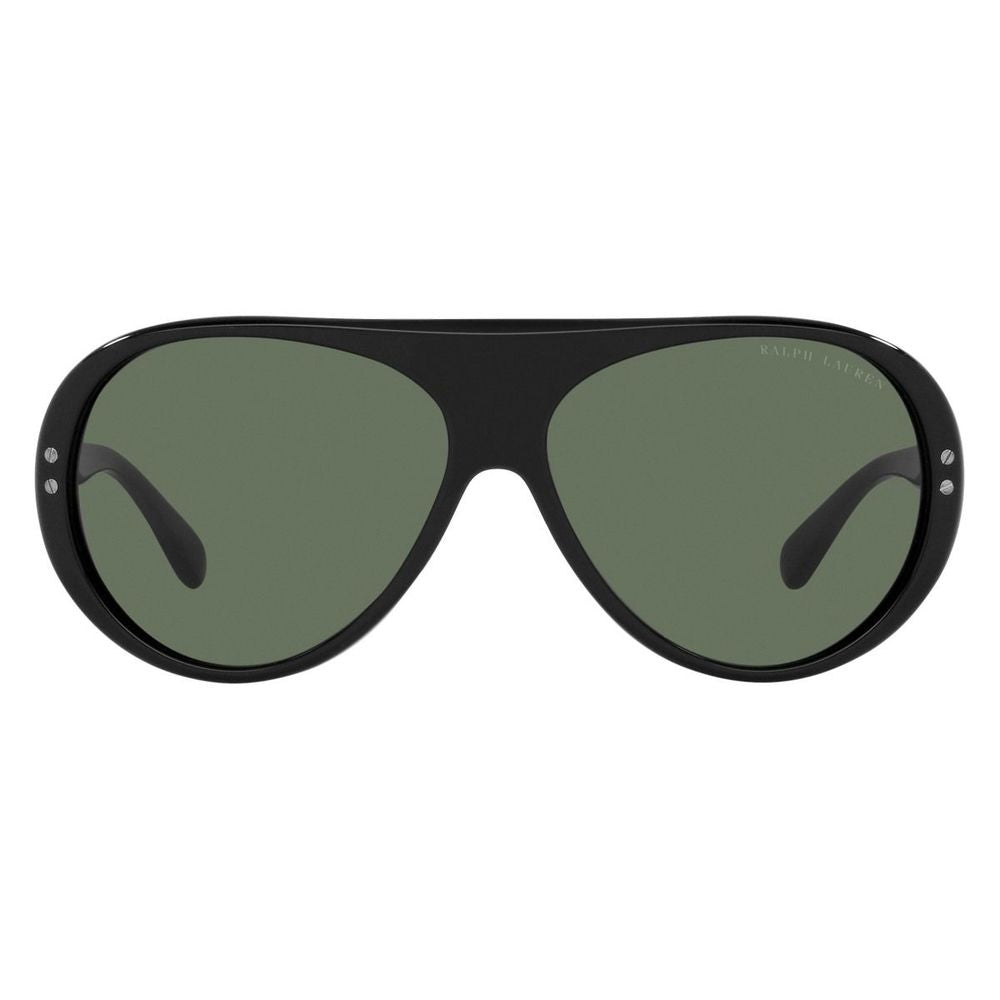 Ralph Lauren Schwarze Sonnenbrille aus Acetat