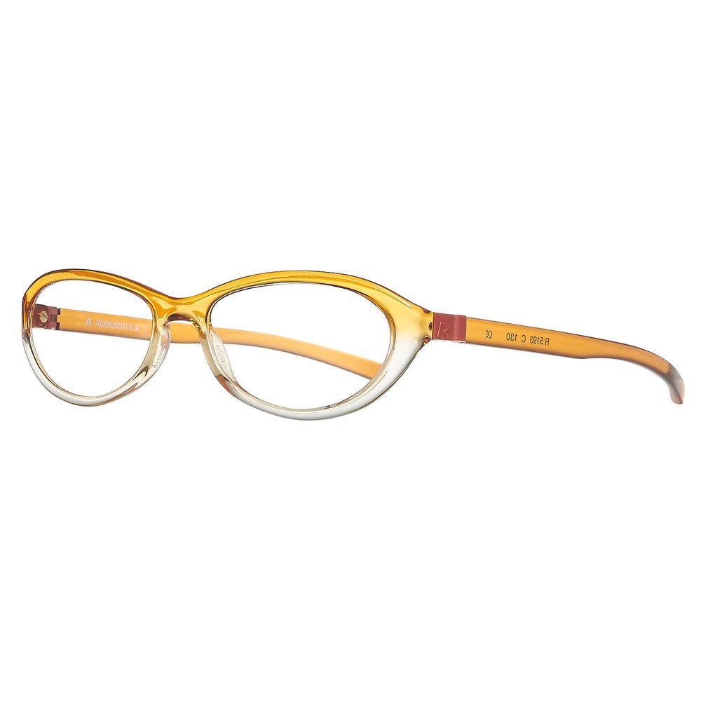 Rodenstock Orangefarbene Kunststoff-Brille (Rahmen)